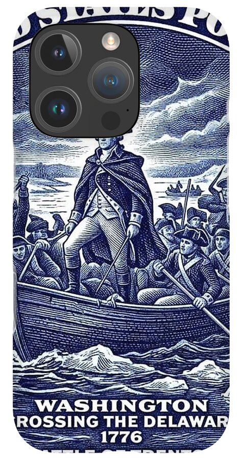 Crossing the Delaware 10c - Phone Case