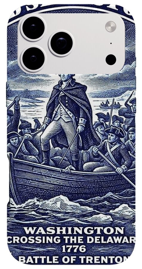 Crossing the Delaware 10c - Phone Case