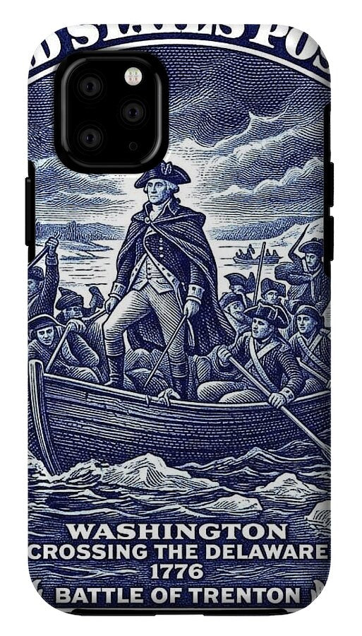 Crossing the Delaware 10c - Phone Case