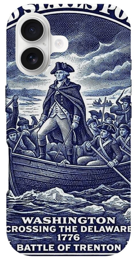 Crossing the Delaware 10c - Phone Case