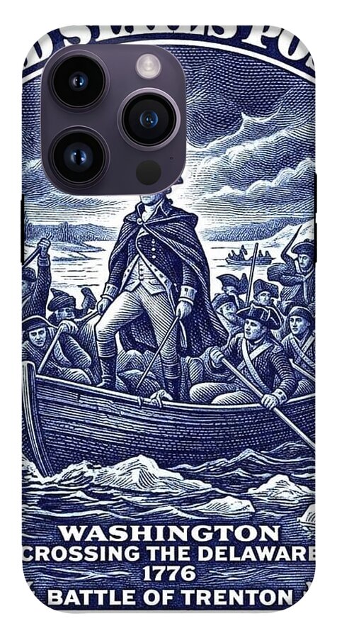 Crossing the Delaware 10c - Phone Case