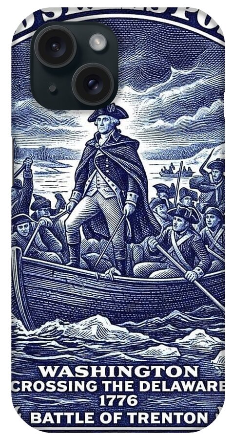 Crossing the Delaware 10c - Phone Case