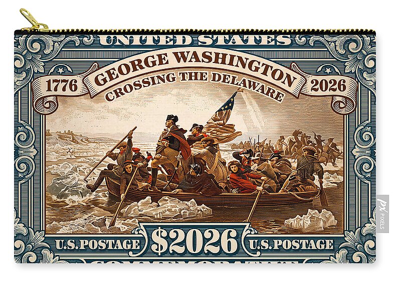 Crossing the Delaware $2026 - Zip Pouch