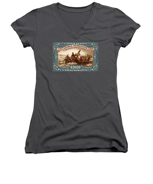 Crossing the Delaware $2026 - Women's V-Neck