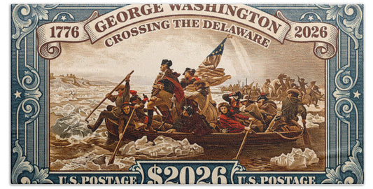 Crossing the Delaware $2026 - Bath Towel