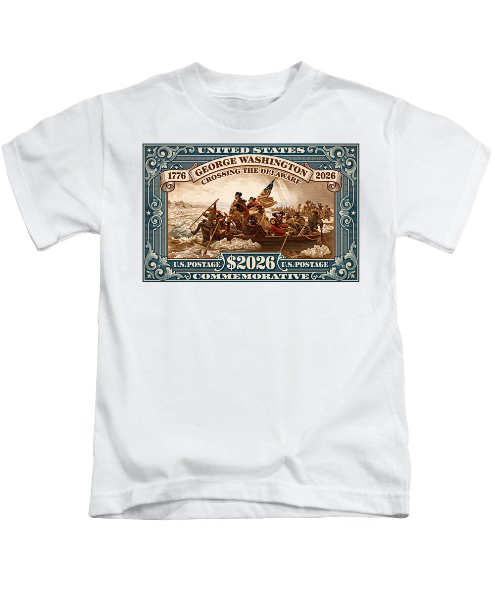 Crossing the Delaware $2026 - Kids T-Shirt