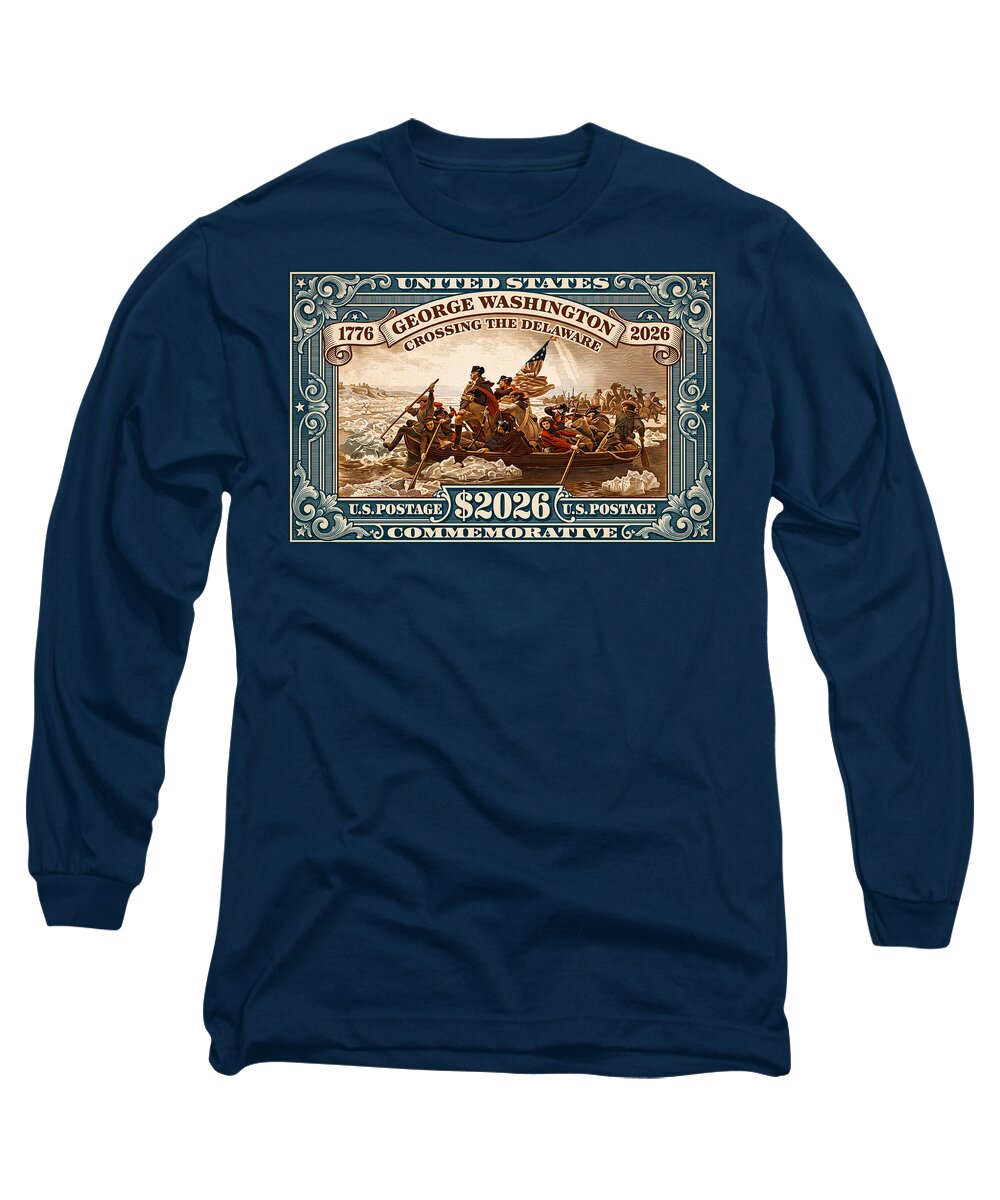 Crossing the Delaware $2026 - Long Sleeve T-Shirt