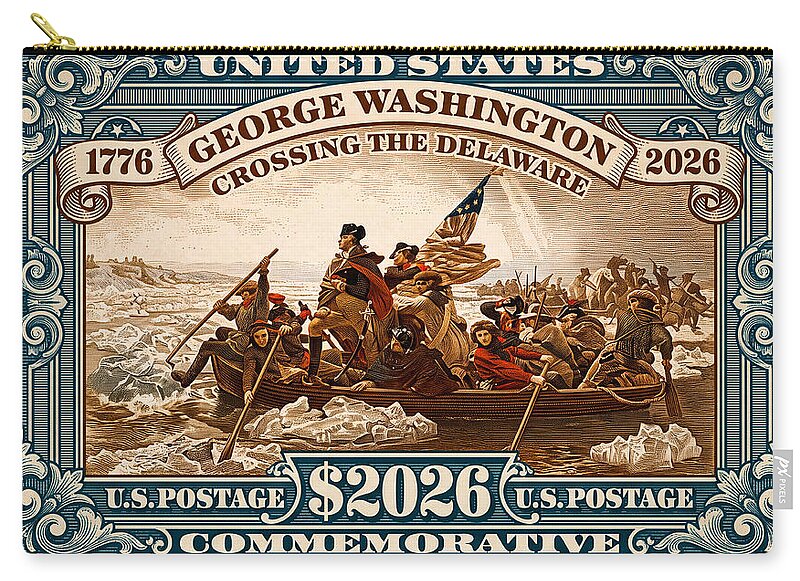 Crossing the Delaware $2026 - Zip Pouch