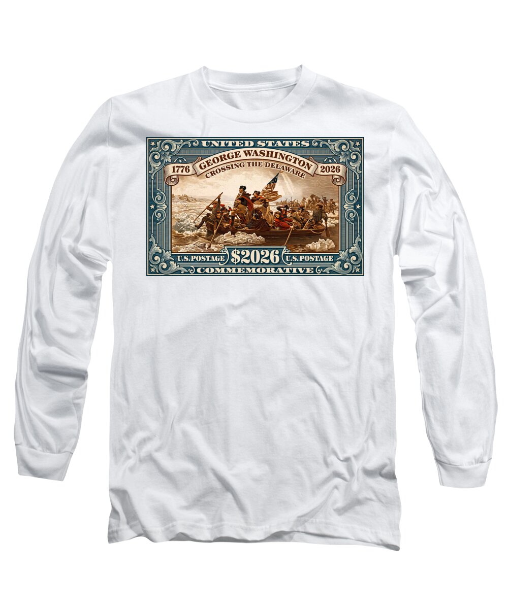 Crossing the Delaware $2026 - Long Sleeve T-Shirt