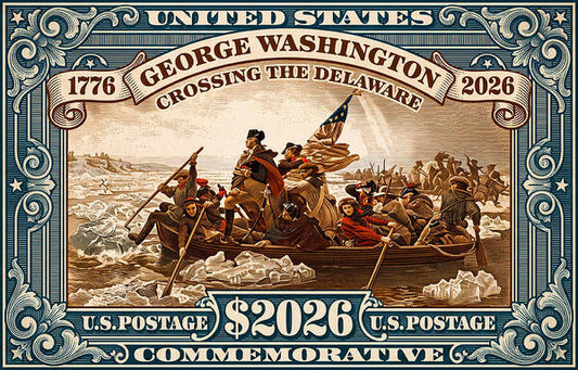 Crossing the Delaware $2026 - Art Print