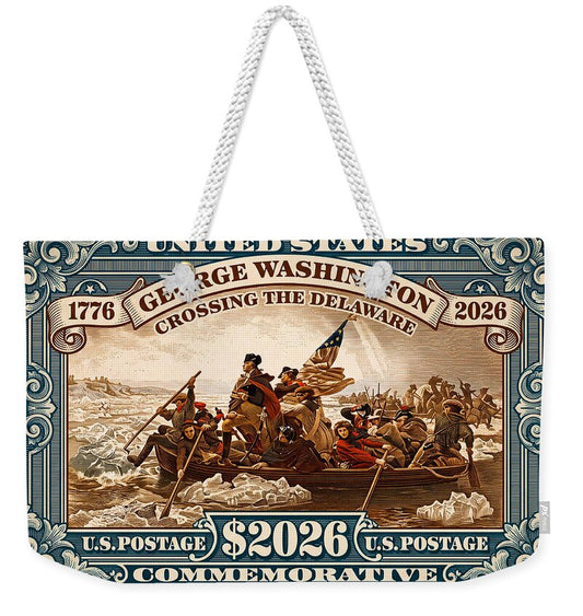 Crossing the Delaware $2026 - Weekender Tote Bag