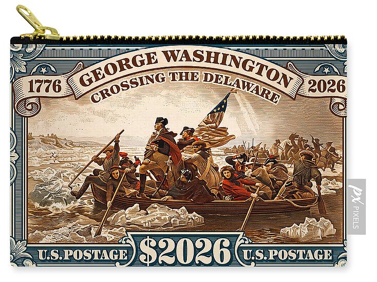 Crossing the Delaware $2026 - Zip Pouch