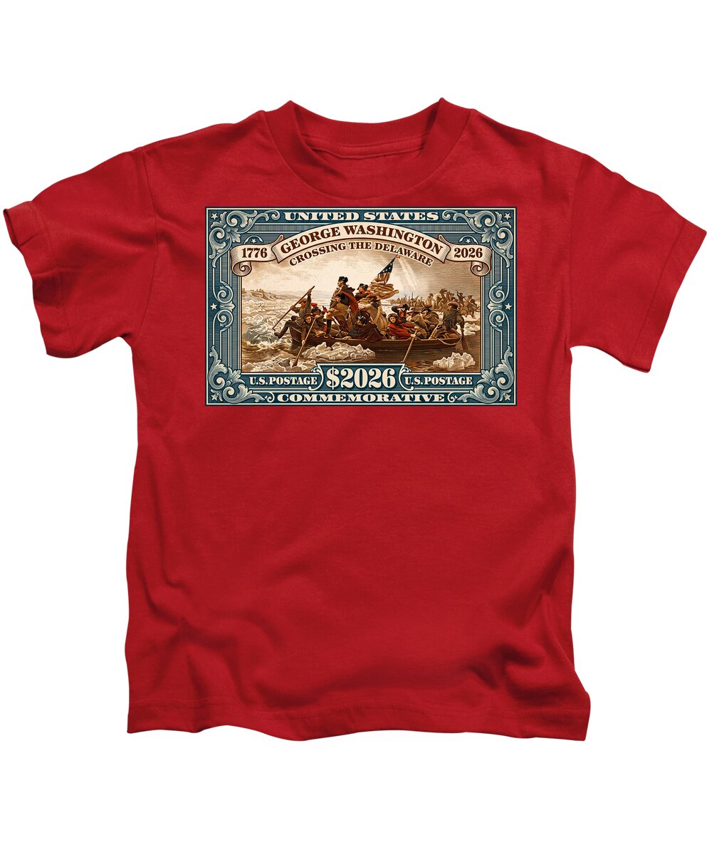 Crossing the Delaware $2026 - Kids T-Shirt