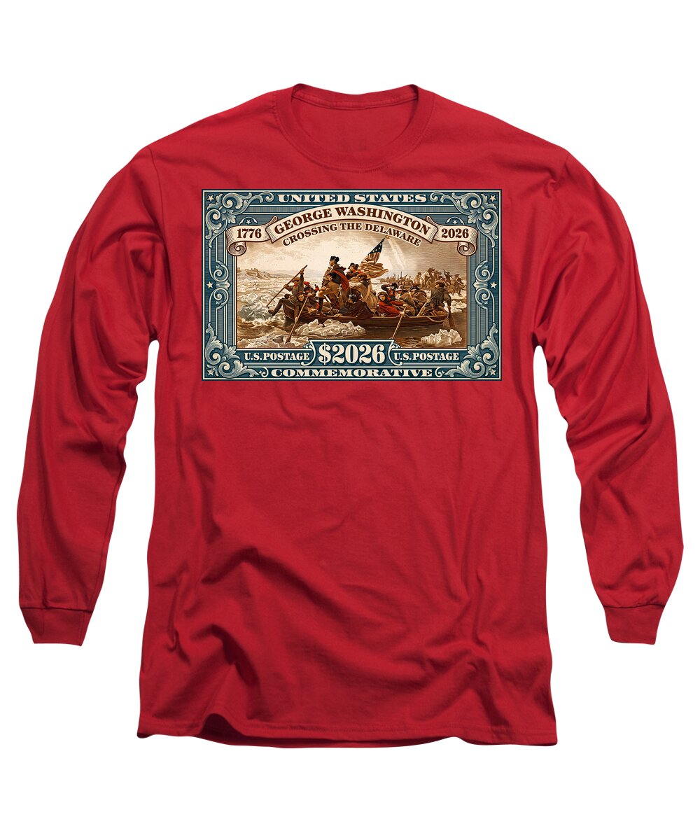 Crossing the Delaware $2026 - Long Sleeve T-Shirt
