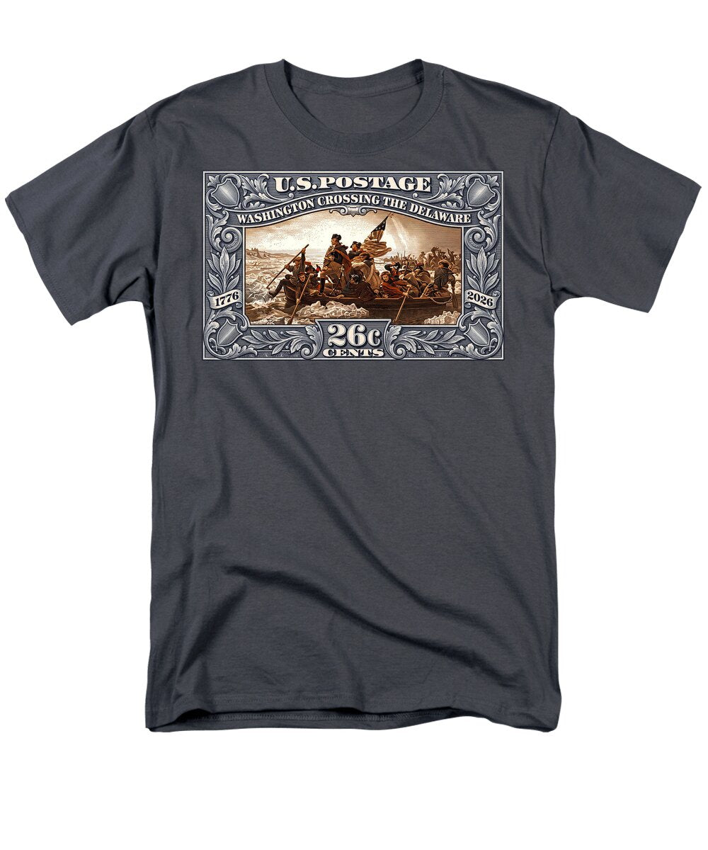 Crossing the Delaware 26c - Men's T-Shirt  (Regular Fit)