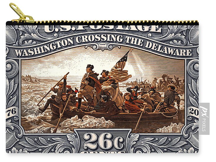 Crossing the Delaware 26c - Zip Pouch