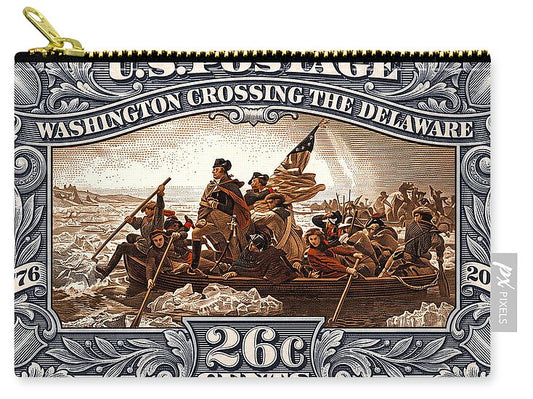 Crossing the Delaware 26c - Zip Pouch