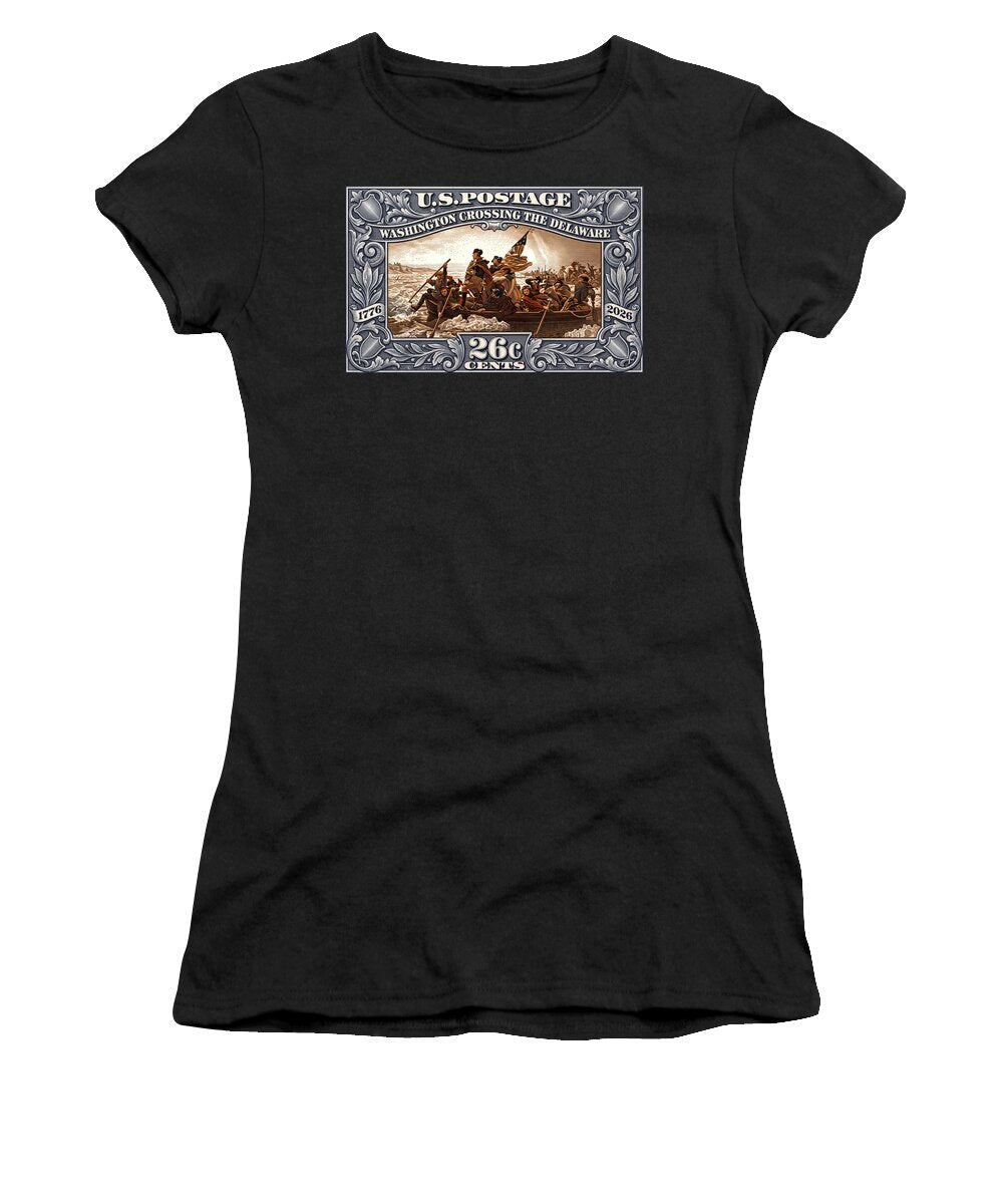 Crossing the Delaware 26c - Women's T-Shirt