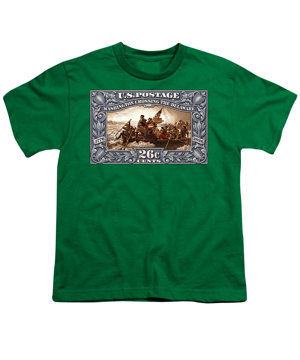 Crossing the Delaware 26c - Youth T-Shirt