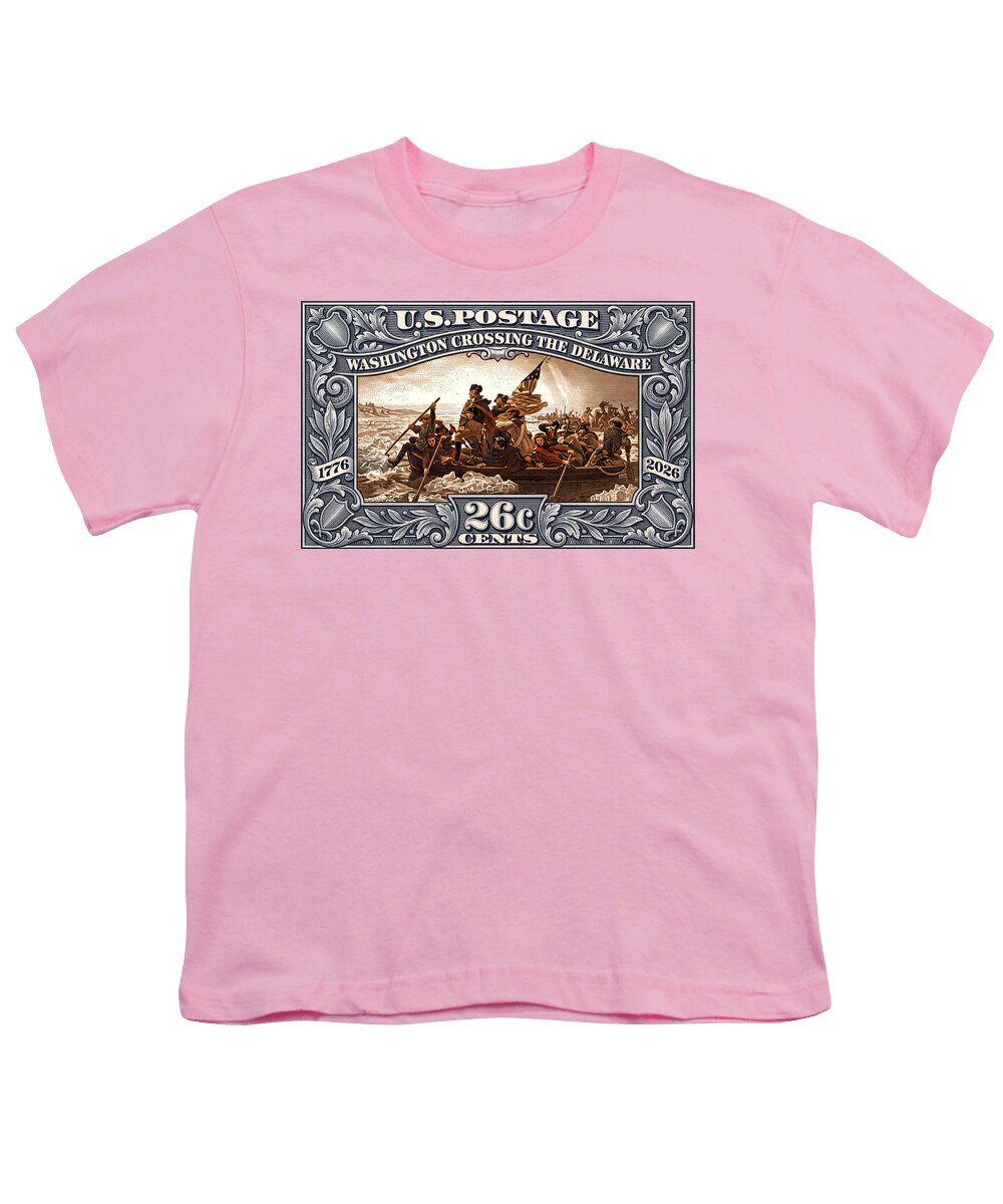Crossing the Delaware 26c - Youth T-Shirt