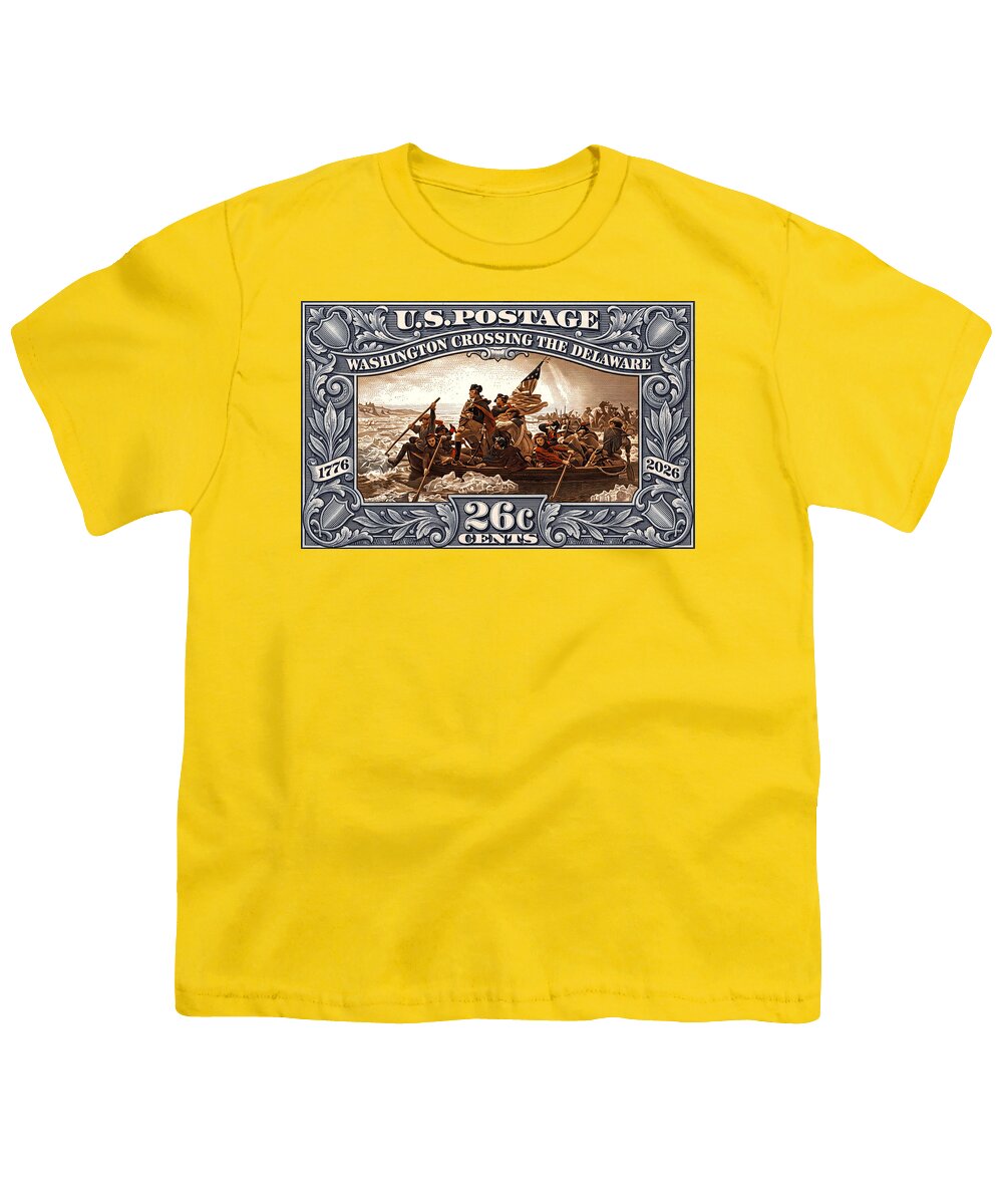 Crossing the Delaware 26c - Youth T-Shirt