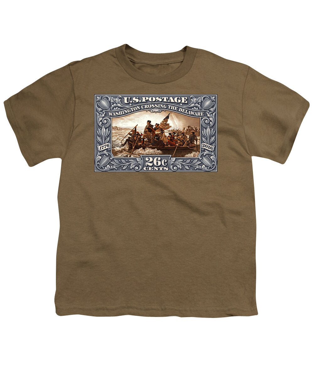 Crossing the Delaware 26c - Youth T-Shirt