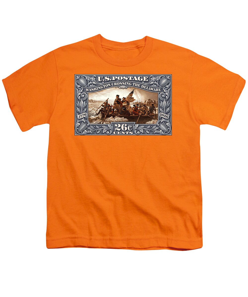 Crossing the Delaware 26c - Youth T-Shirt
