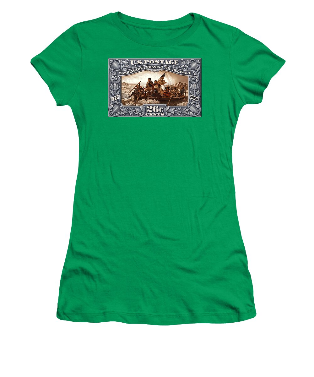 Crossing the Delaware 26c - Women's T-Shirt