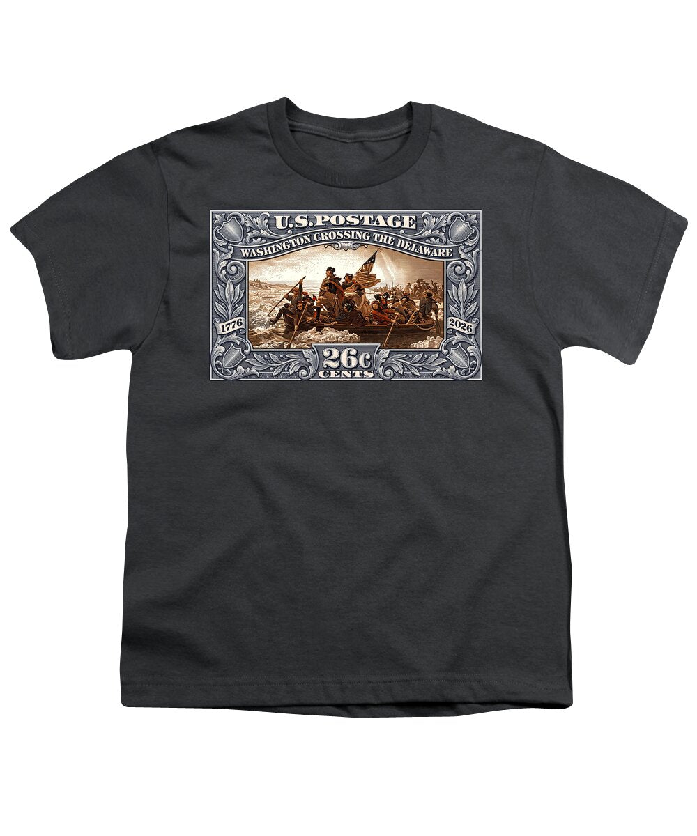 Crossing the Delaware 26c - Youth T-Shirt