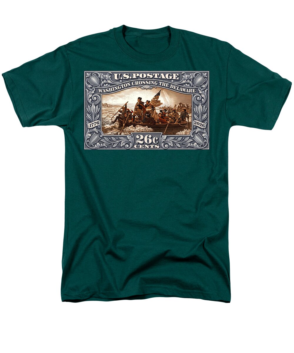 Crossing the Delaware 26c - Men's T-Shirt  (Regular Fit)