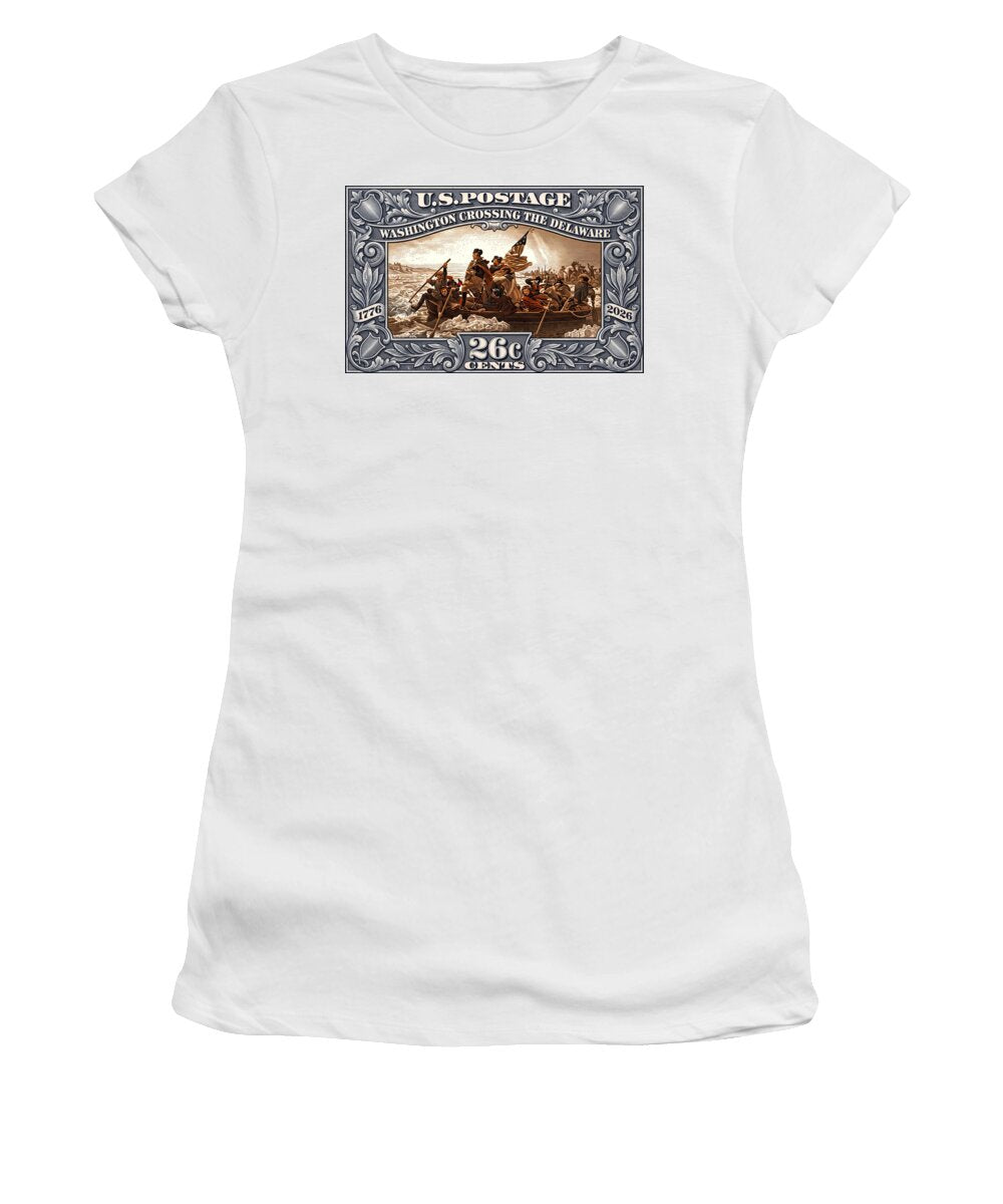 Crossing the Delaware 26c - Women's T-Shirt