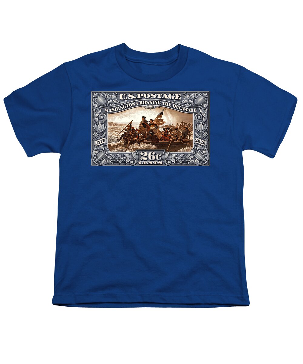 Crossing the Delaware 26c - Youth T-Shirt