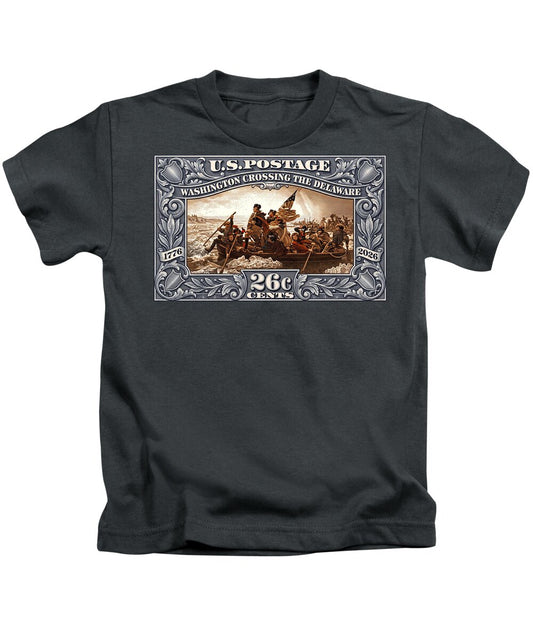 Crossing the Delaware 26c - Kids T-Shirt