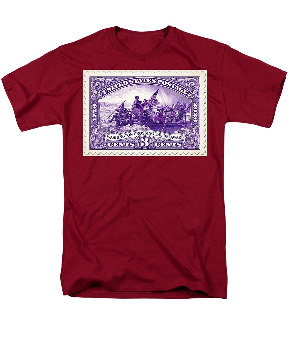 Crossing the Delaware 3c - Men's T-Shirt  (Regular Fit)