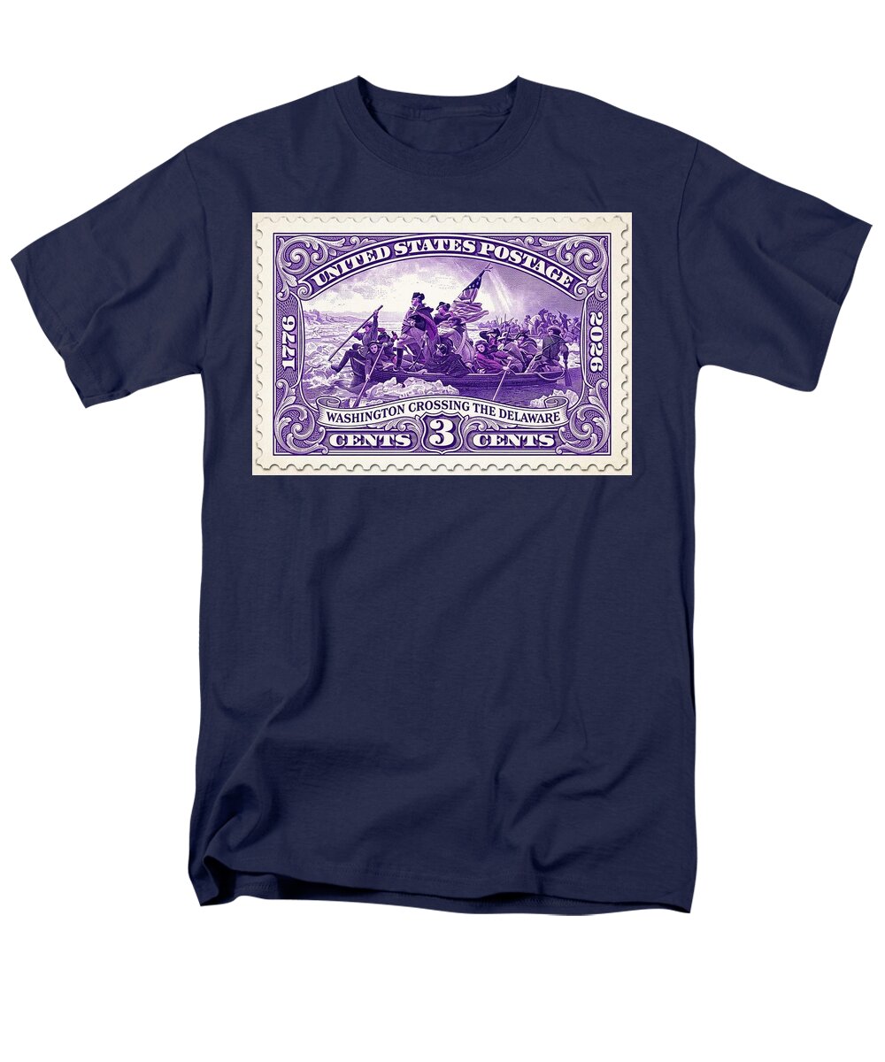 Crossing the Delaware 3c - Men's T-Shirt  (Regular Fit)