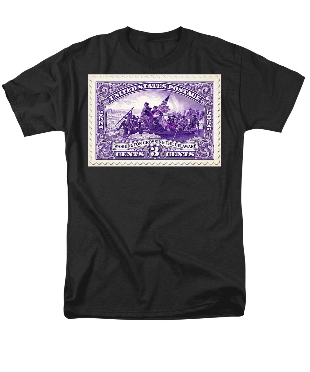 Crossing the Delaware 3c - Men's T-Shirt  (Regular Fit)
