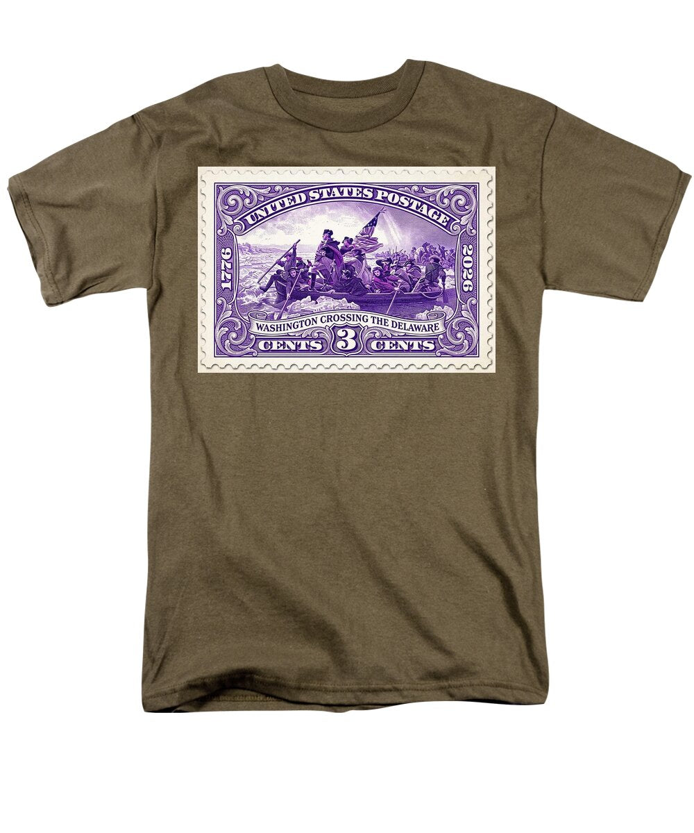 Crossing the Delaware 3c - Men's T-Shirt  (Regular Fit)