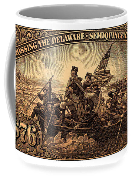 Crossing the Delaware $76 bronze - Mug