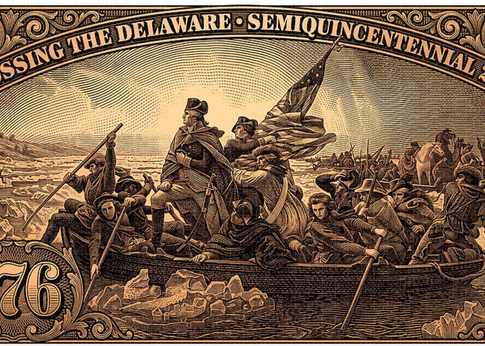 Crossing the Delaware $76 bronze - Puzzle