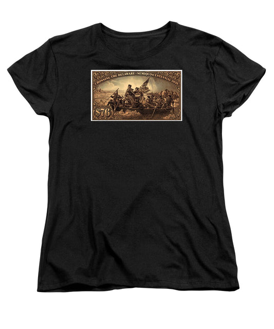 Crossing the Delaware $76 bronze - Women's T-Shirt (Standard Fit)