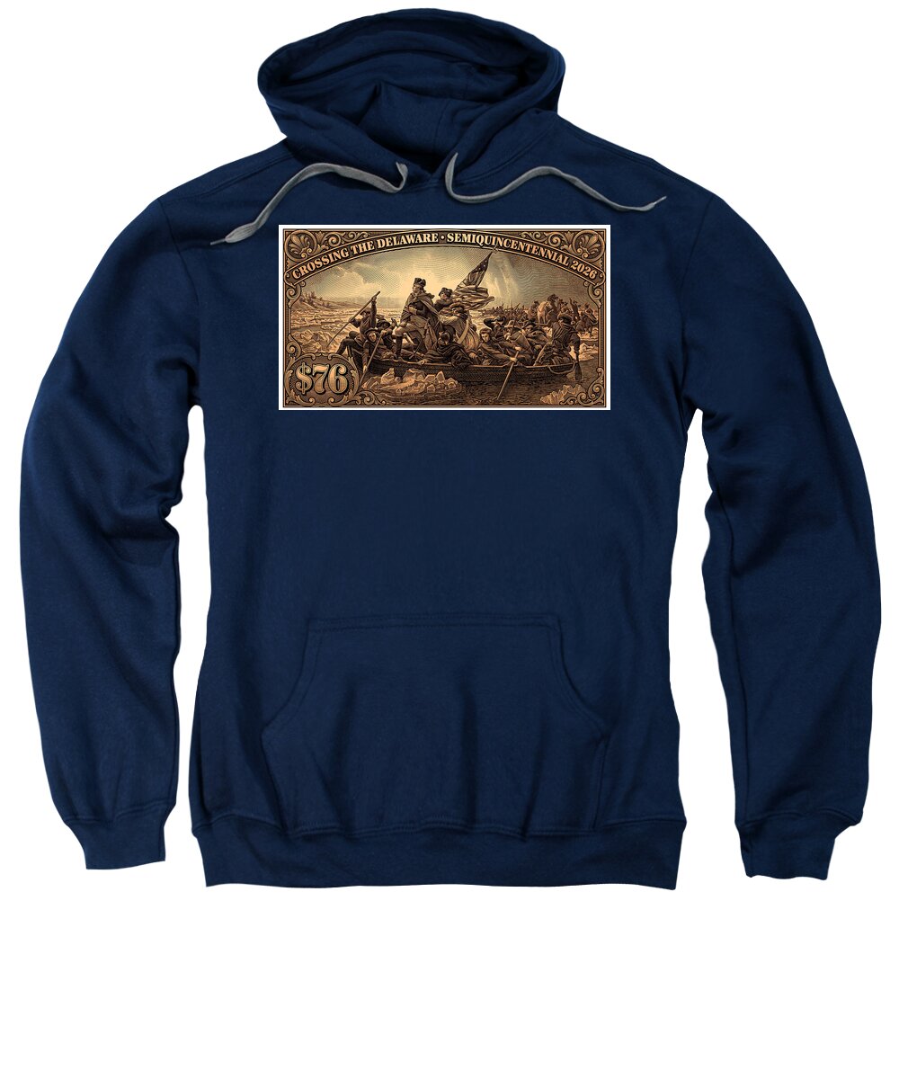 Crossing the Delaware $76 bronze - Sweatshirt