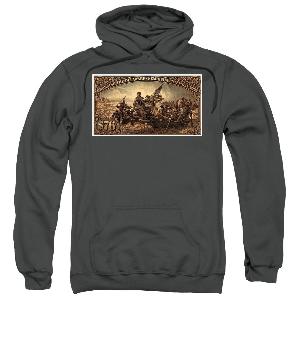 Crossing the Delaware $76 bronze - Sweatshirt