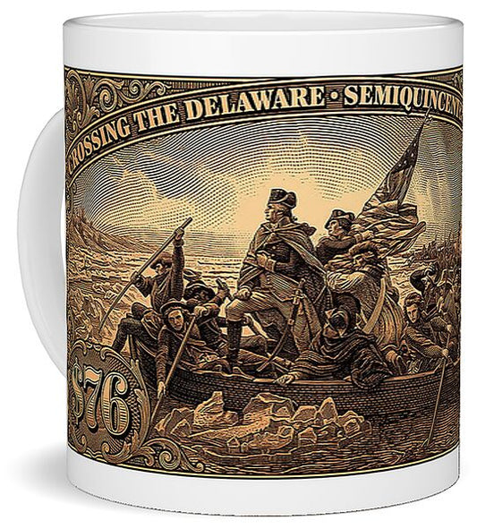 Crossing the Delaware $76 bronze - Mug