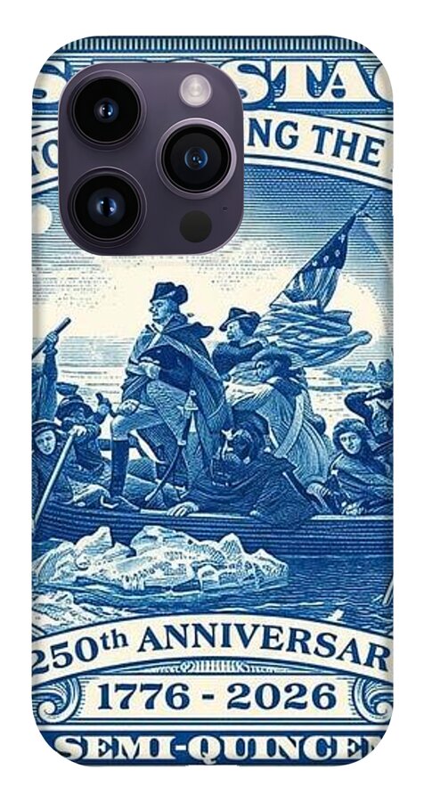 Crossing the Delaware Stamp - Phone Case