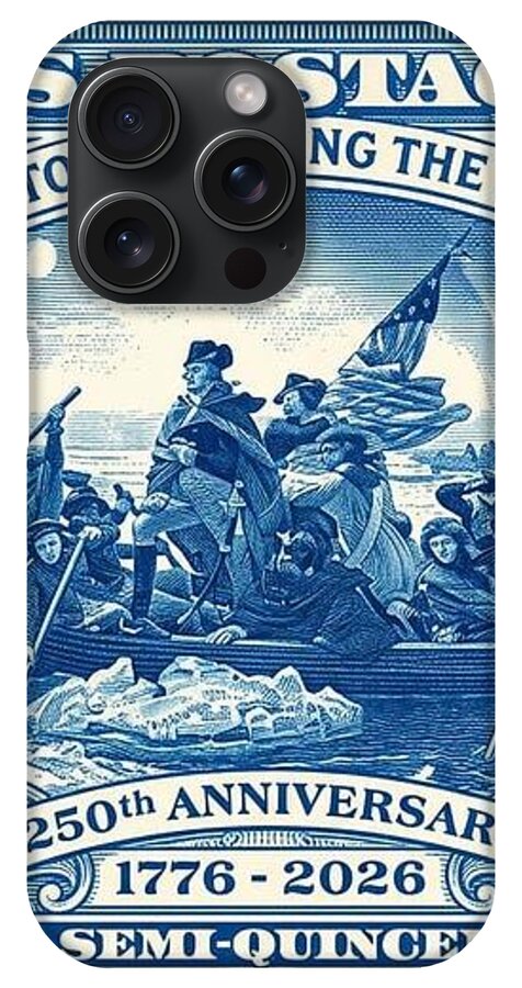 Crossing the Delaware Stamp - Phone Case