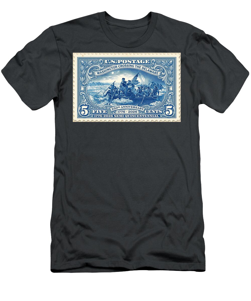 Crossing the Delaware Stamp - T-Shirt