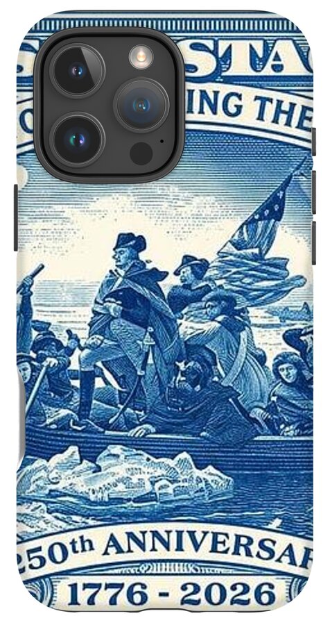 Crossing the Delaware Stamp - Phone Case