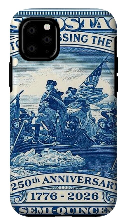 Crossing the Delaware Stamp - Phone Case
