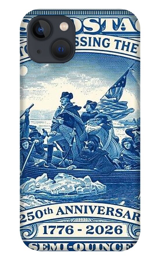 Crossing the Delaware Stamp - Phone Case