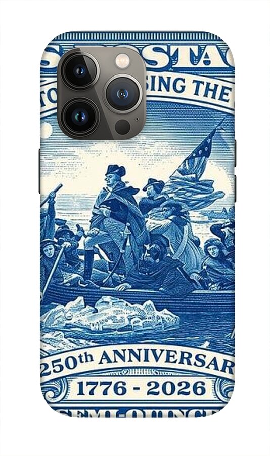 Crossing the Delaware Stamp - Phone Case